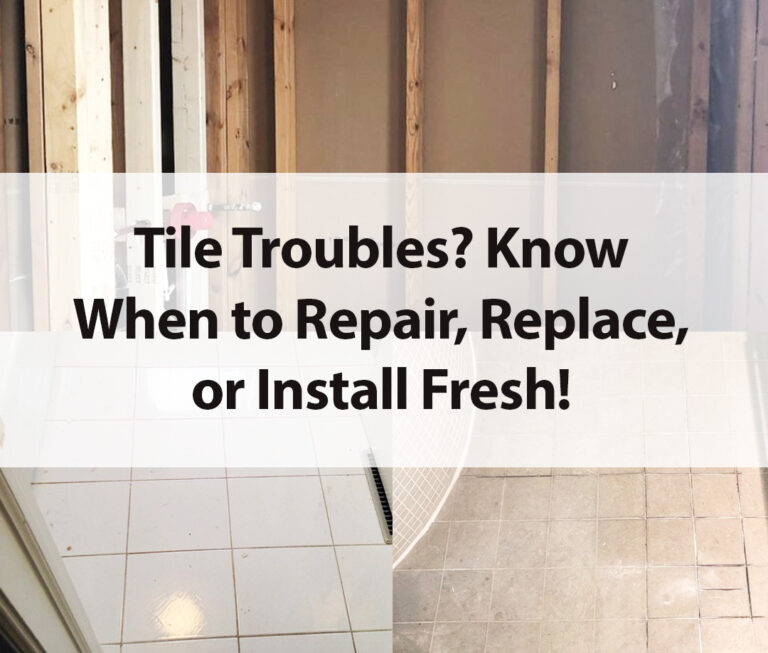 Struggling with cracked, stained, or outdated tile in your North York or Toronto home? Learn when to repair, replace, or install fresh tile for long-lasting results with expert guidance from FGS Tile & Grout.